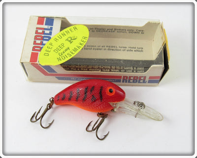 Rebel Red Crawdad Orange Belly Deep Teeny R In Box D 9245