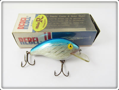 Rebel Silver & Blue Mini R In Correct Box F-94R-03