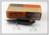 Vintage Bomber Black Model 600 Lure In Correct Box 
