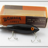 Vintage Bomber Black Model 600 Lure In Correct Box 