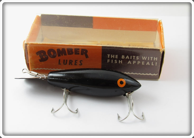 Vintage Bomber Black Model 600 Lure In Correct Box 