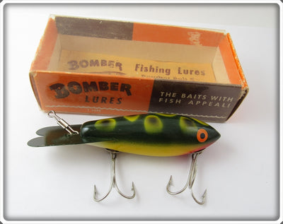 Vintage Bomber Frog Spot Model 600 Lure In Correct Box