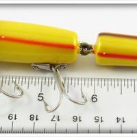 Boone Bait Company Yellow Red Stripes Boondoggle In Box