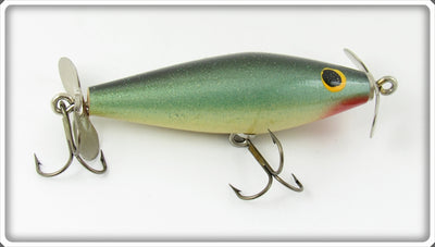 Vintage Hollenbach's Blue/Green Flitter Minnow Lure