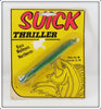 Vintage Suick Lure Mfg Frog Suick Thriller Lure On Card