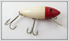 Vintage Unknown Red & White Best O Luck Type Lure