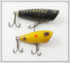 York Baits Black Rib & Red Black Spot Little Butch Lure Pair