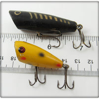 York Baits Black Rib & Red Black Spot Little Butch Pair