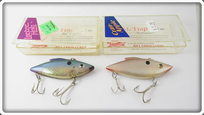Bill Lewis Lectric Halo & Cran Apple Rat-L-Trap Pair In Boxes
