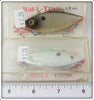 Bill Lewis Chrome & Grey Rat-L-Trap Pair In Boxes