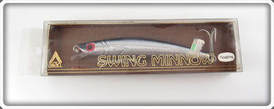 Accacl Silver Swing Minnow Lure In Box 