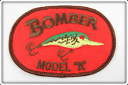 Vintage Bomber Model A Orange Patch