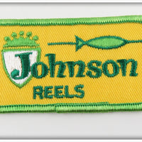 Vintage Johnson Reels Yellow & Green Patch