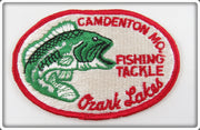 Vintage Ozark Lakes Camedenton, MO Fishing Tackle Patch