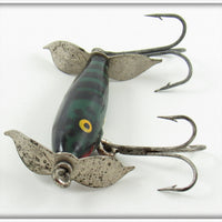 Eger Bait Mfg Green & Black Baby Dillinger