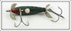 Eger Bait Mfg Green & Black Baby Dillinger