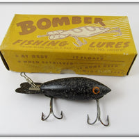 Bomber Bait Co Black With Silver Flakes #400 In Correct Box 416