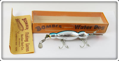 Bomber Bait Co Metachrome Blue Back Water Dog In Correct Box 16ML