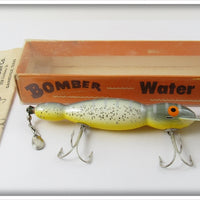 Bomber Bait Co Silver Speckle Yellow Belly Water Dog In Box 1700 SS