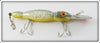 Bomber Bait Co Silver Speckle Yellow Belly Water Dog In Box 1700 SS