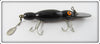 Bomber Bait Co Solid Black Water Dog In Box 1602