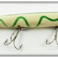 Vintage Paw Paw Green Serpentine Aristocrat Torpedo Lure