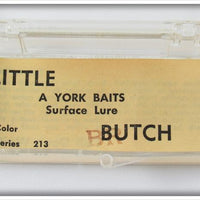 York Baits Red And Black Spot Little Butch In Box