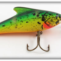 Vintage Rebel Yellow & Green Wally Demon Lure