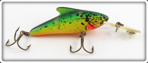 Vintage Rebel Yellow & Green Wally Demon Lure