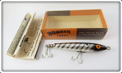 Bomber Bait Co Metachrome Black Back Shad Stick In Correct Box 7482