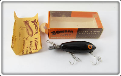 Bomber Bait Co Solid Black #300 In Correct Box 302