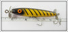 Bomber Bait Co Yellow Black Ribs SpinStick In Correct Box 7320