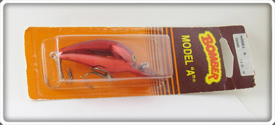 Bomber Red Chrome Model A On Card