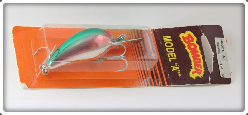 Bomber Chrome Green Back Model A On Card