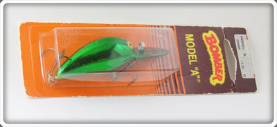 Bomber Green Chrome Model A On Card