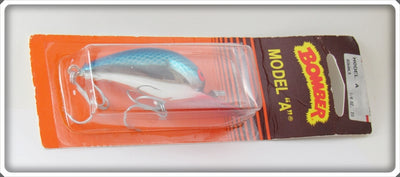 Bomber Blue Scale Chrome Model A On Card