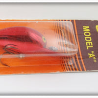 Bomber Red Chrome Model A On Card