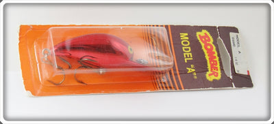 Bomber Red Chrome Model A On Card