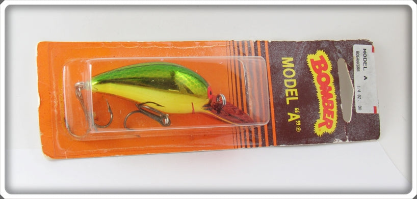 Bomber Green Scale Chrome Model A On Card