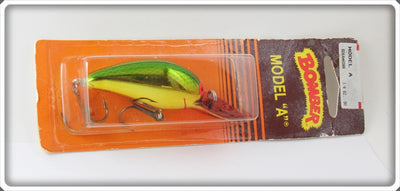 Bomber Green Scale Chrome Model A On Card