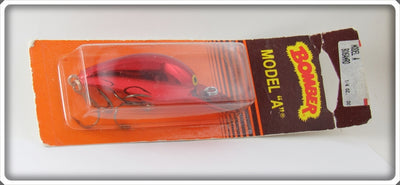 Bomber Red Chrome Model A On Card