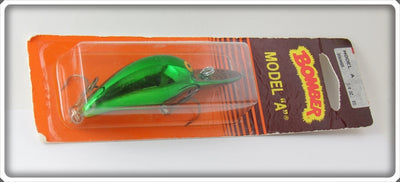 Bomber Green Chrome Model A On Card
