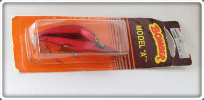 Bomber Red Chrome Model A On Card