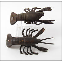 Vintage P & K Softy The Wonder Crab Lure Pair