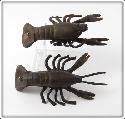 Vintage P & K Softy The Wonder Crab Lure Pair