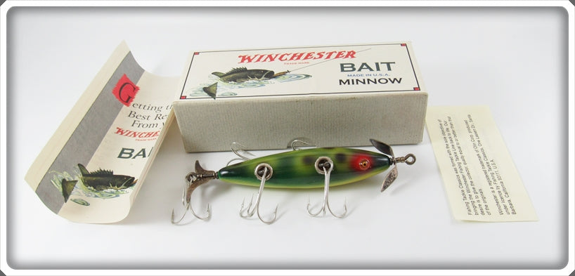 Fishing Tackle Classics Winchester 2001 Frog Spot Minnow Lure In Box