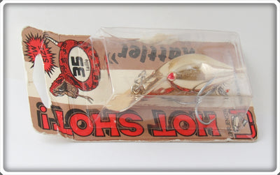 Luhr Jensen Copper Hot Shot Rattler On Card