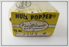 Arbogast Yellow Hula Popper In Box