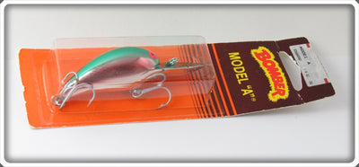 Bomber Chrome Green Back Model A On Card