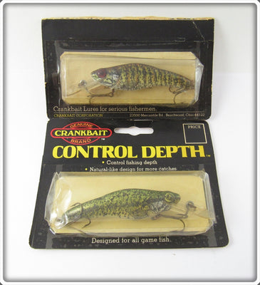 Crankbait Corp Control Depth Pair On Cards